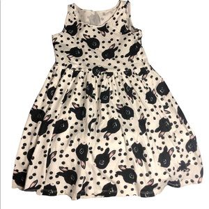 Cotton Bunny Jumper Dress Size 8